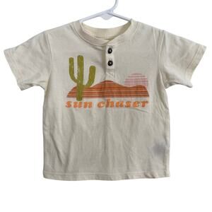Art Class Sun Chaser Cactus Short Sleeve Graphic T Shirt Size 12 Months